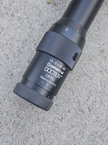 Rifle Scope Docter Aspherical 1.5- 6 x 42 M Abs. 1 German Riflescope # 1 Excellent - Picture 3 of 7