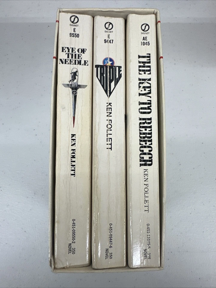 Ken Follett бокс-сет: редкая/винтажная тройной и больше 1979 PB/G корабли бесплатно - Изображение 2 из 4