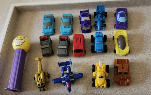 Lot of 14 Vintage 1989 1990 Hasbro G1 Transformers Micromasters Micro Vehicles