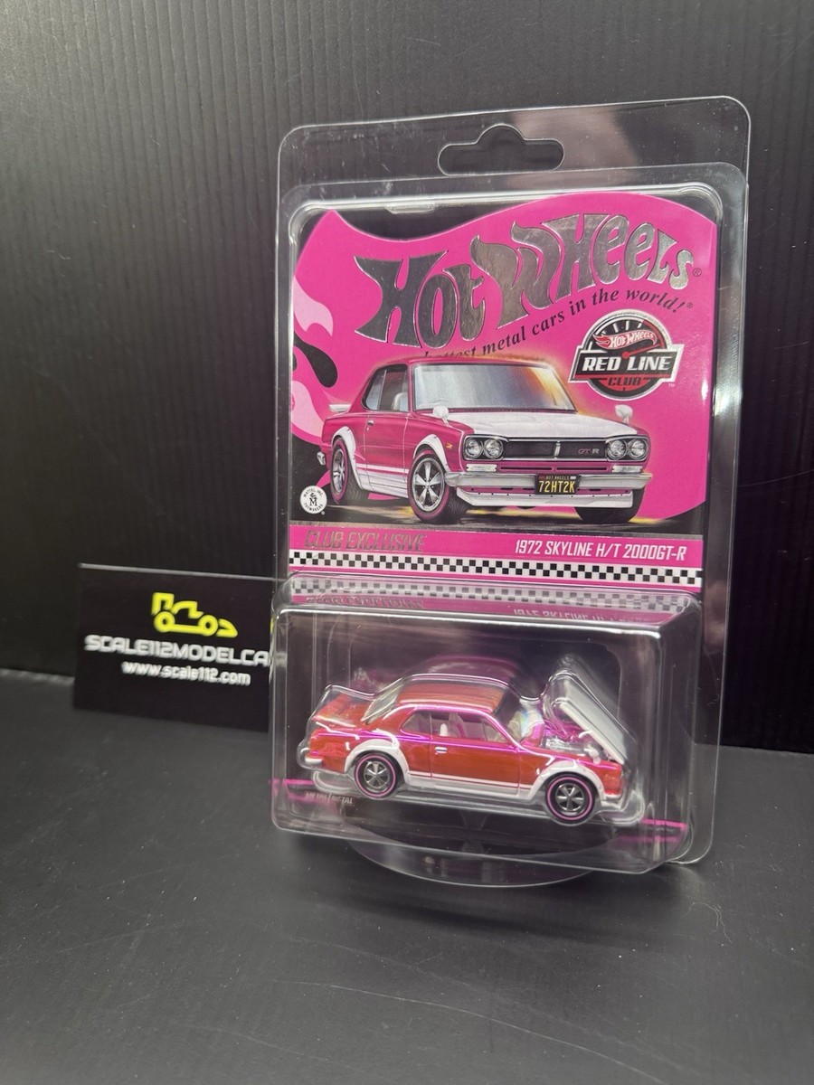 2026 Hot Wheels RLC 1972 Skyline 2000GT-R Pink Dallas Nationals