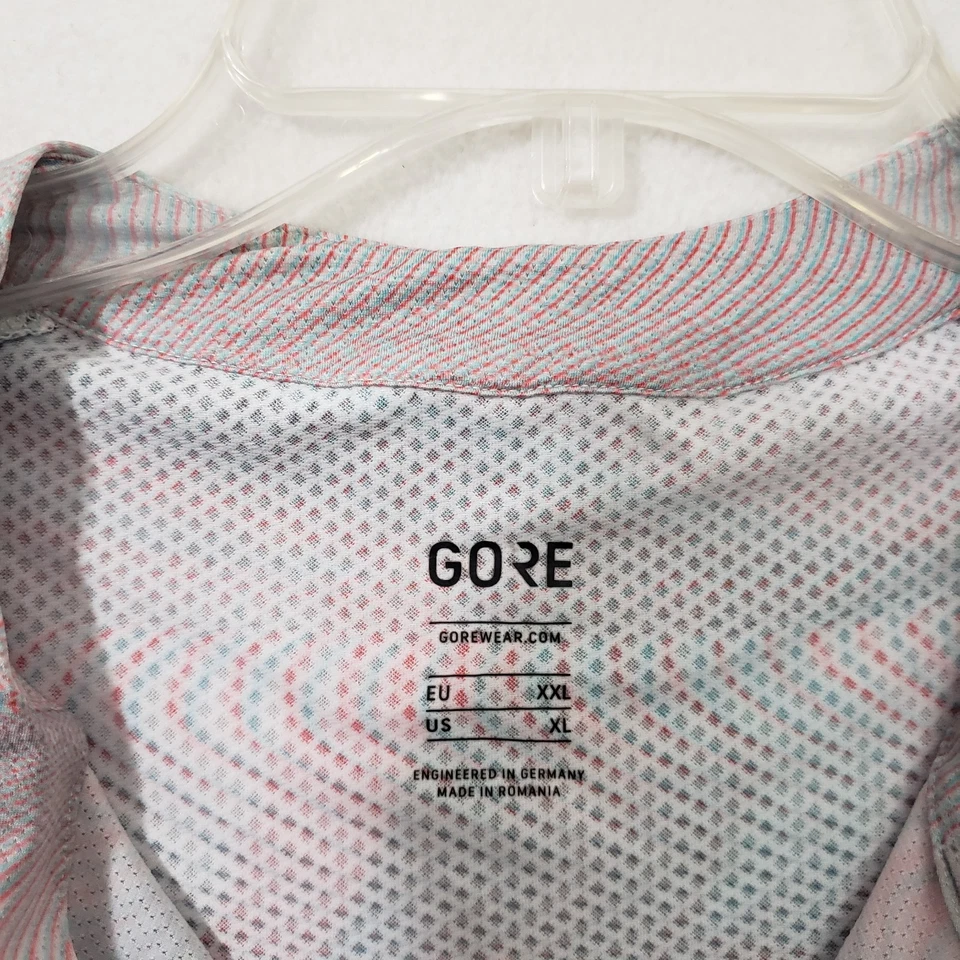 Gore Wear Chase Cycling Jersey Men's size XL Multicolor Short Sleeve Full Zip - Image 3 of 4