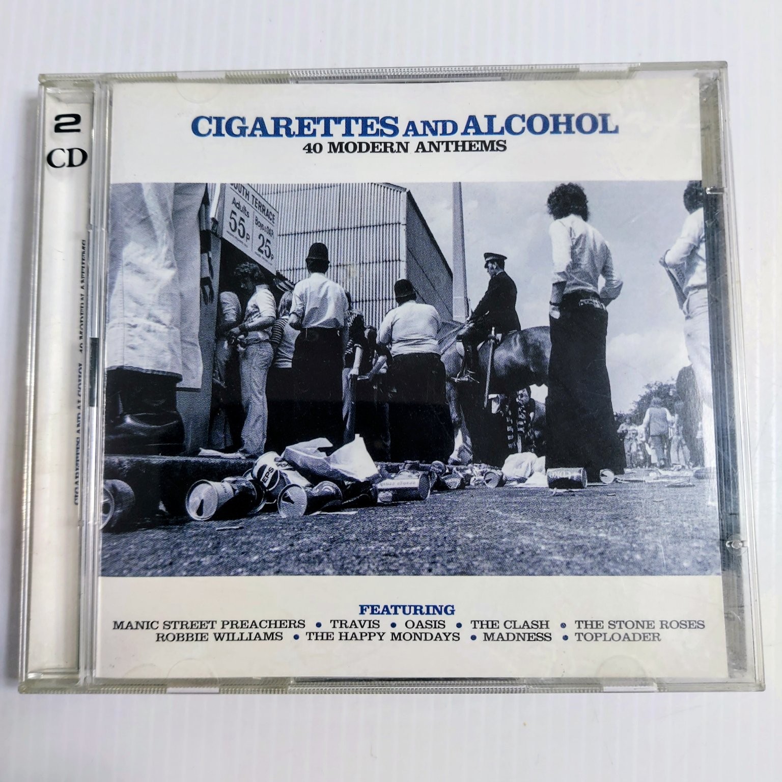 Cigarettes & Alcohol 40 Modern Anthems 2 CD 1999 Indie Rock Britpop Sony