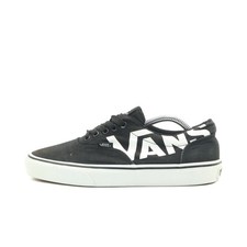VANS Damen 751505 Sneaker Schwarz Weiß Canvas Low Top Classic Skaterschuhe EU 39