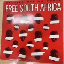 Wackies Rhythm Force – Free South Africa Vinyl Lp Roots Reggae Dub RARE