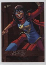 2024 Skybox Marvel Metal Universe Avengers Copper Ms Marvel #83 1i7m