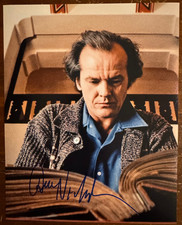 Jack Nicholson Shining Signed Autographed Signature 8x10 Matte Photograph COA