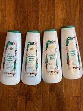 Dove Limited Edition Moisturizing Body Wash Peppermint Bark, 20 oz (4 PACK)