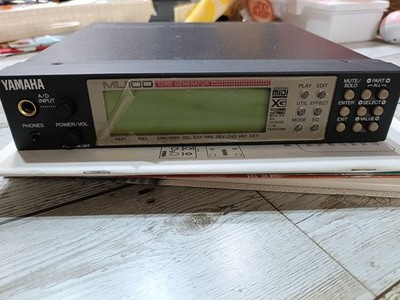 Yamaha MU100 Tone Generator XG Sound Module Synthesizer [Excellent