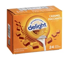 International Delight Caramel Macchiato Coffee Creamer Singles 10.55 fl/oz 24ct.
