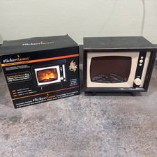 Decorative Realistic Fireplace Compact Retro Television Flicker Flames