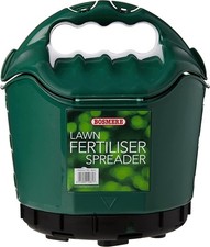 Bosmere Lawn Fertiliser Spreader | Adjustable Spread Rate, Perfect for Lawn See