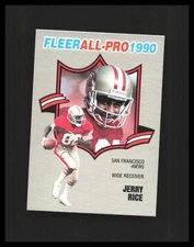 1990 Jerry Rice - Fleer All Pro #2 - S1B2R2L29C9