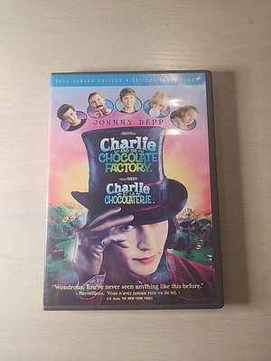 Charlie and the Chocolate Factory (DVD, 2005) Canadian Full Screen Johnny Depp