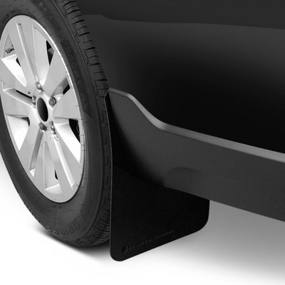 Rally Armor Basic Series Black Mud Flaps with Black Logo Set of 2 Universal