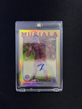 Topps UCC Chrome 24/25 Jamal Musiala Auto /50 FC Bayern München