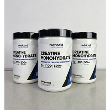3pack - Nutricost Pure Creatine Monohydrate 5...