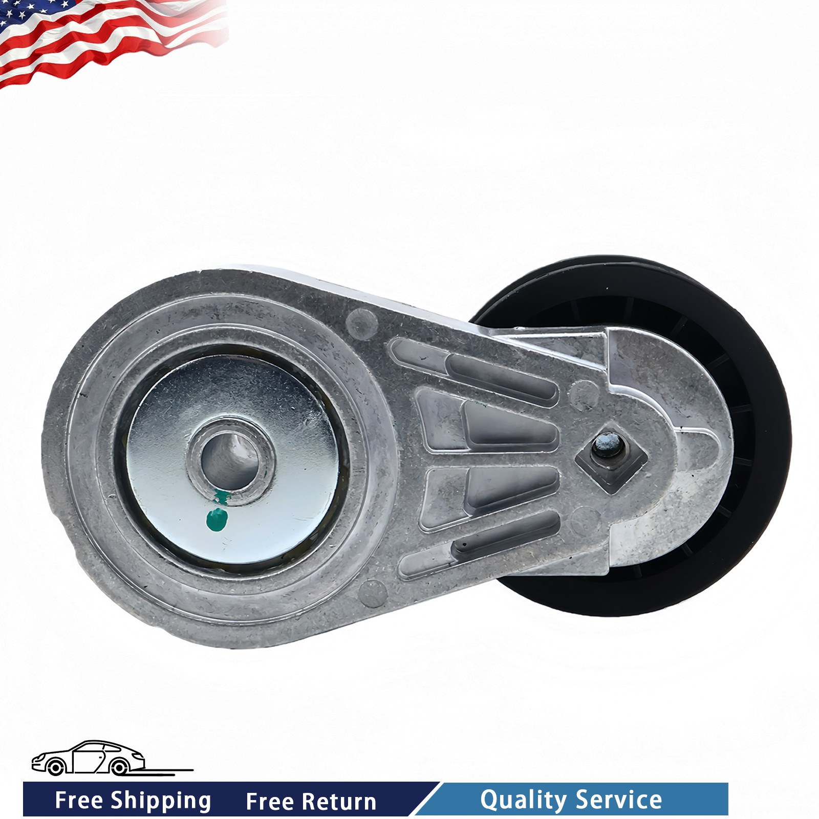 38001 For Chevy CMC C1500 2500 Serpentine Belt Tensioner Idler Pulley Kit NEW thumbnail 7