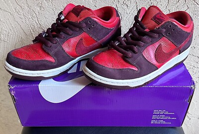 Pre-Owned - Size 7.5 Mens- Nike Dunk Pro SB Low Fruity Pack Cherry -  DM0807-600