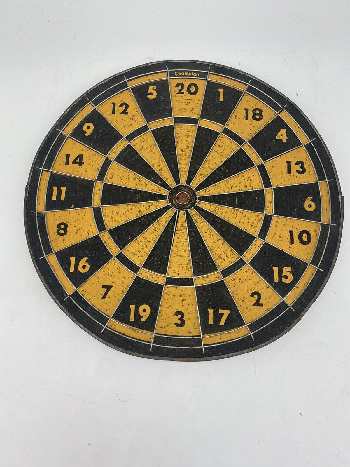 Vintage Darts and Champion Double-Sided Dart and Baseball Board