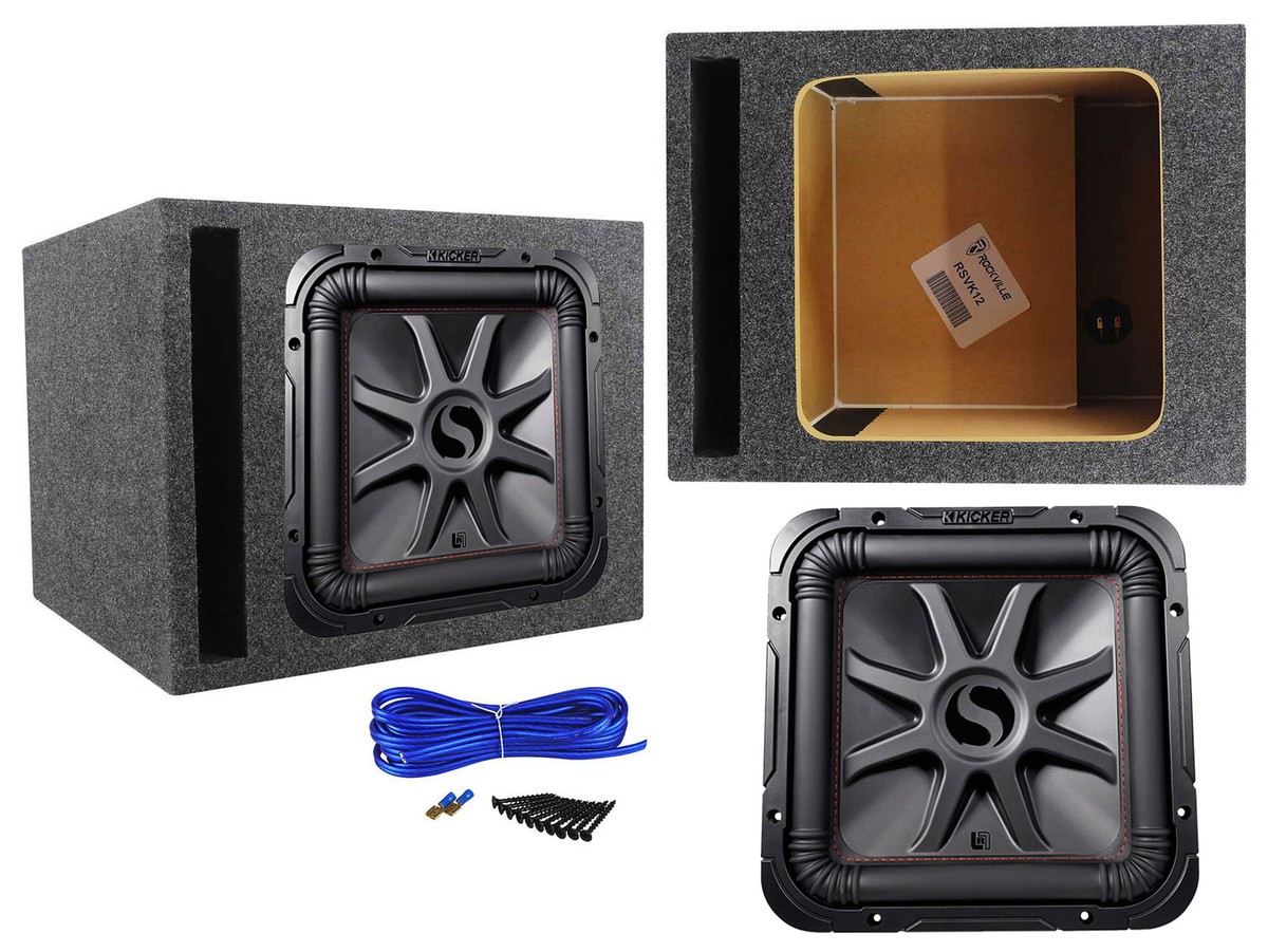 R*U様 kicker　ソロバリック l7 12インチ KICKER 45L7R122 12