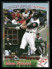Allan Dykstra 2009 Midwest League Top Prospects Set