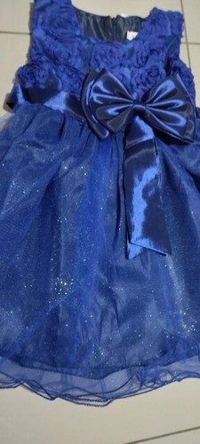 NEU Mädchen Prinzessin Party Kleid mit Schleife | Hochzeit Geburtstag Ballkleid Kostüm - Bild 9 von 18