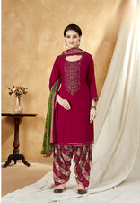 Upcoming Diwali Festival Wear Patiala Kurta With Dupatta Set, Partywear Dresses