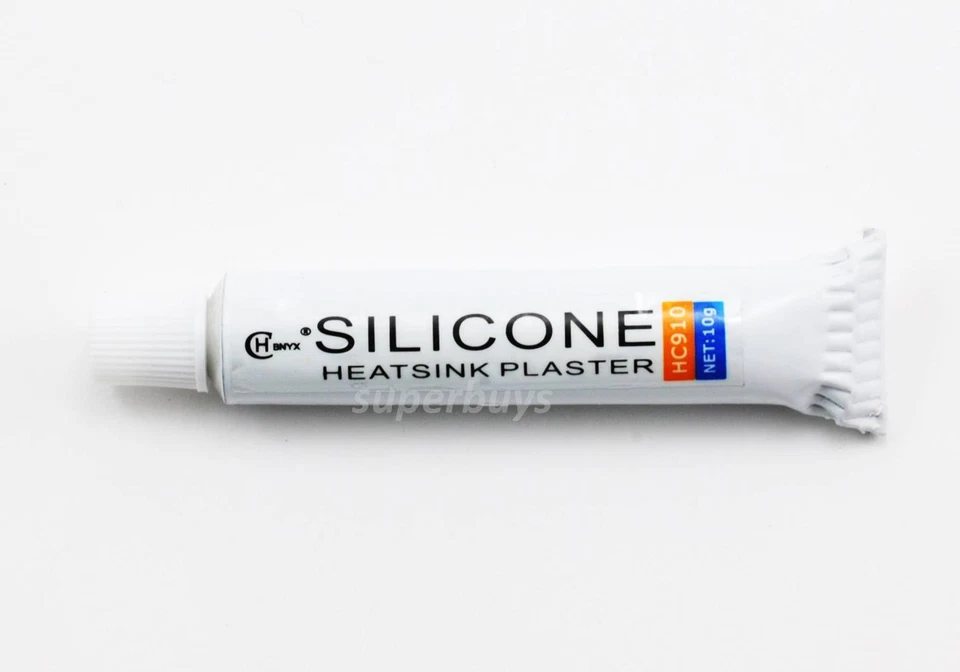 Thermal Silicone Conductive Adhesive Glue Bond Bind Paste Tube Heatsink Plaster - image 2 of 3