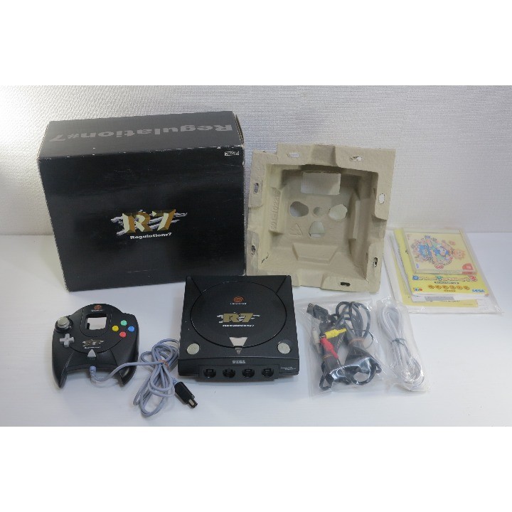Dreamcast R7 Console System Limited Boxed Sega Japan Super Rare