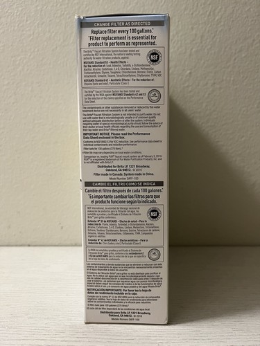 Brita On Tap Faucet Mount 1 L Liter Water Chrome Finish Filter Indicator System - Picture 4 of 6
