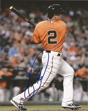 JUAN PEREZ #2 SAN FRANCISCO GIANTS AUTOGRAPHED SIGNED 8X10 PHOTO W/COA