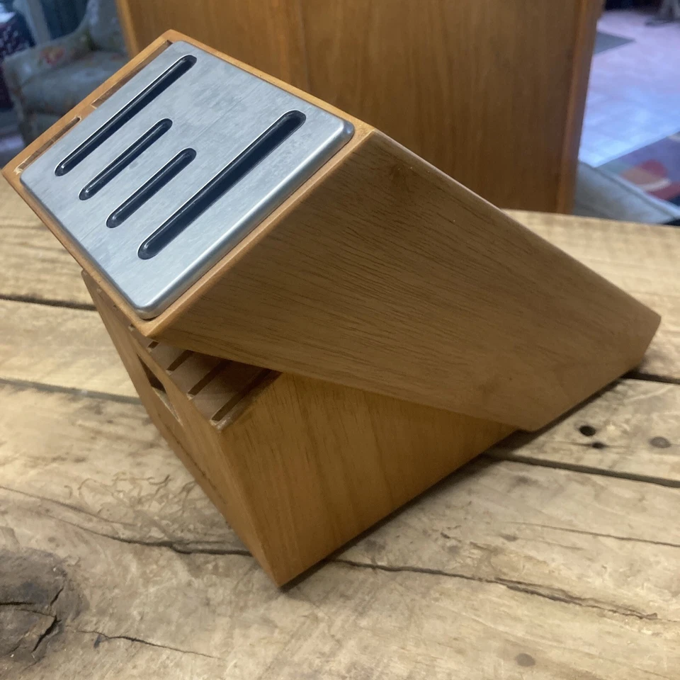 Calphalon Select 15 Slot Knife Block. Sharpening Knife Block - Image 3 of 4