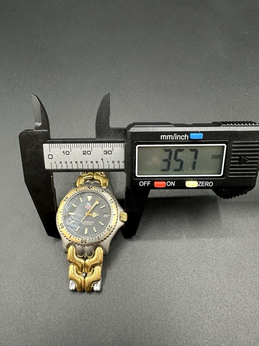 TAG Heuer S95.213 Quartz 35mm Vintage Date Men's Watch Used TAG Heuer S95.213 Quartz 35mm Vintage Date Men's Watch Used