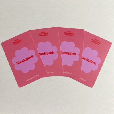 BLACKPINK 2022 Welcoming Collection Weverse POB Hologram Photo