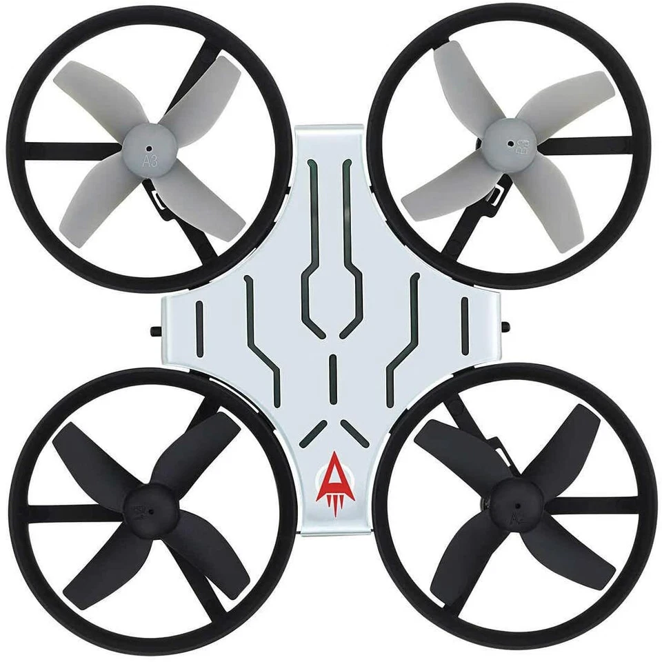Voyage Aeronautics PA1008 Palm Size High Performance Drone Indoor Outdoor Silver - Image 3 of 4