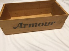Armour's Star Roast Beef Advertising Shipping Crate Box ~ PR391