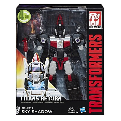 TRANSFORMERS TITANS RETURN GENERATIONS SKY SHADOW  LEADER CLASS