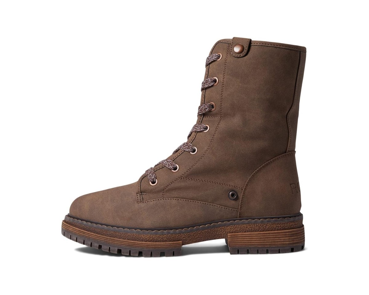 Roxy Z89113* Womens Chocolate Faux Fur Lining Bruna II Boot Size