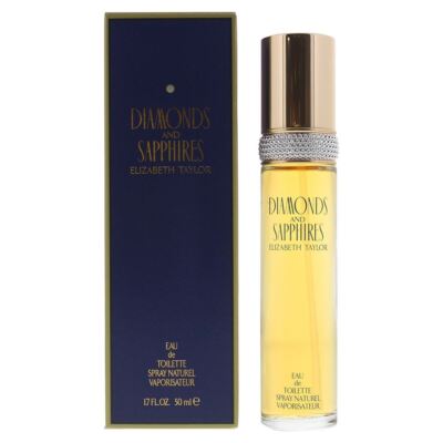 Elizabeth Taylor Diamonds And Sapphires Eau de Toilette 50ml Womens Fragrance