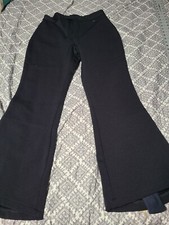 Vintage USA Made Roffe Ski Pants Skiwear Stirrup Black Womens Sz 6 Fits