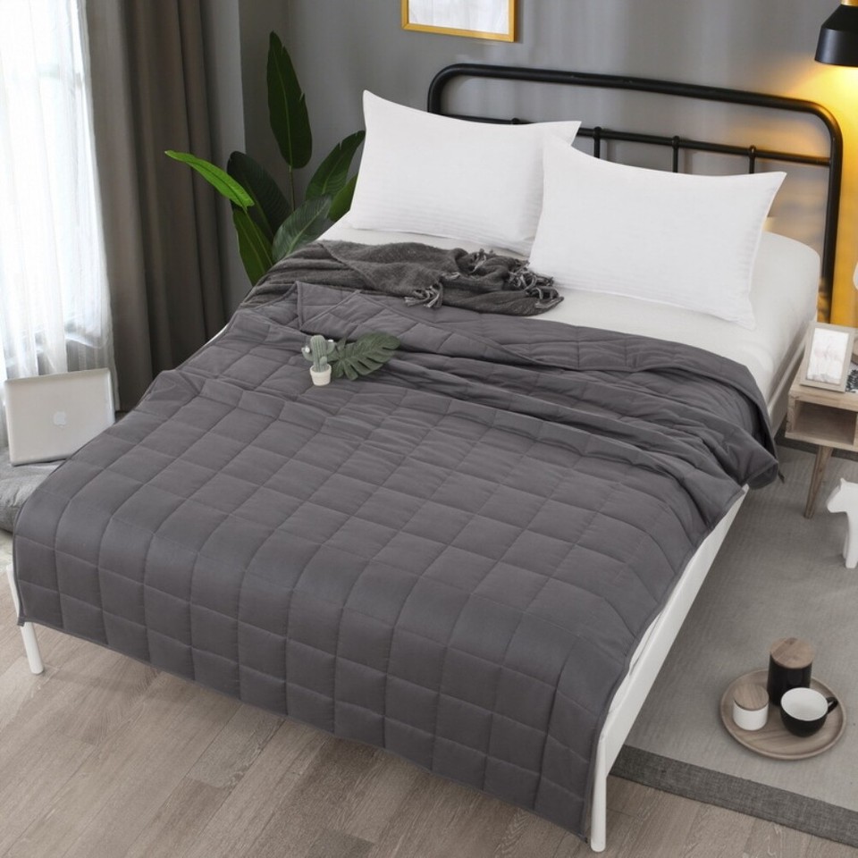 Heavy Blanket Against Sleep Disorders And Stress Blanket For Adults And