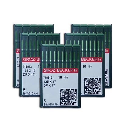 50 GROZ BECKERT 135X17 DPX17 SY3355 INDUSTRIAL SEWING MACHINE NEEDLES 