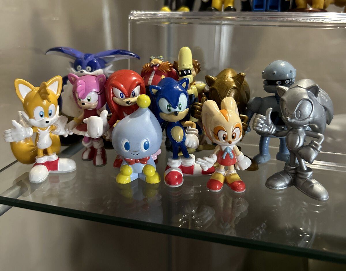 Sega Sonic X PVC Mini Figure 2003 FULL Set Of 13 Japan Sega Sonic X PVC Mini Figure 2003 FULL Set Of 13 Japan