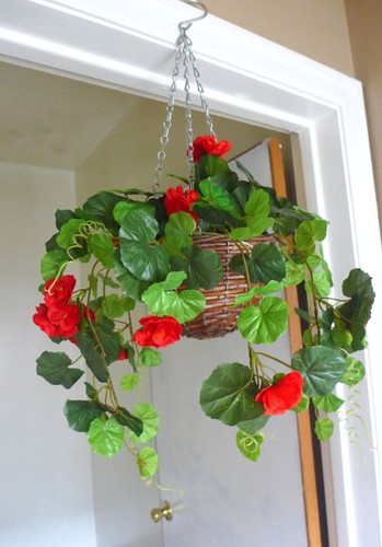 Willow Hanging Hooks Basket For Artificial or Fresh Flowers Vase - Picture 6 of 8