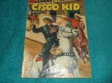 Dell Comics The Cisco Kid  #14 VG  April 1953 Western Action ! Golden Age Comic