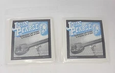 John Pearse Hawaiian Lap Steel 15-34 Strings Pure Nickel C6 Tuning 7380 (2 Pack)