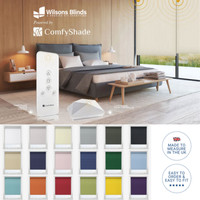 Motorised Electric Roller Blind - Made To Measure, Thermal Blackout, Smart Blind