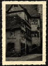 Photo-Rothenburg ob der Tauber-architecture-building-Dürerhaus-around 1940-231