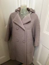 Louis Vuitton, Oversized Coat With Mink Lined Hood Sz Fr36 Uk 8 Rrp £4950