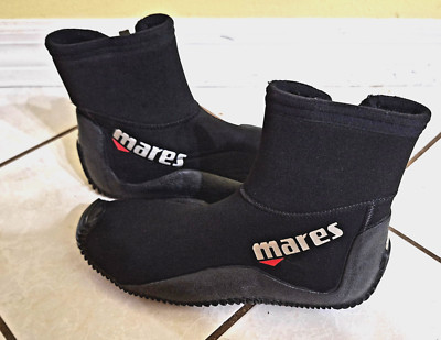 Mares Rubber Sole Classic Dive Boot zip down - Men's 7 / Women's 8